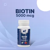 Apollo Life Biotin 5000 mcg, 60 Tablets, Pack of 1