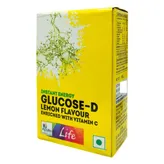 Apollo Life Glucose-D Lemon Flavour Instant Energy Drink, 100 gm Refill Pack, Pack of 1