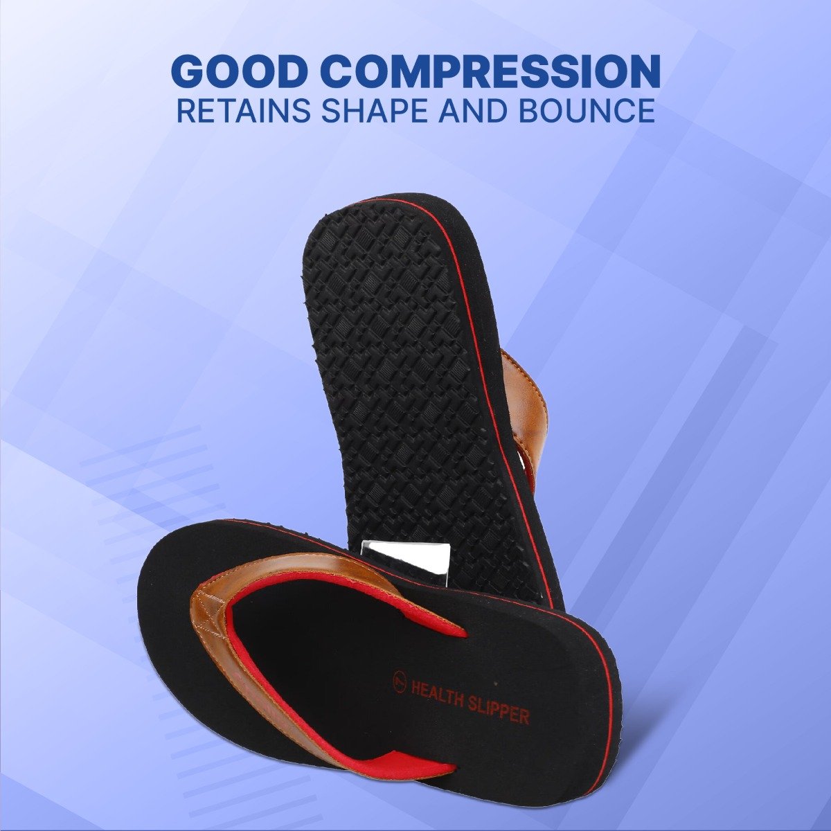 Apollo Pharmacy Health Slipper for Diabetes & Heel Pain Men Size-7, 1 Pair, Pack of 1 Apollo Pharmacy Health Slipper for Diabetes & Heel Pain Men Size-7, 1 Pair, Pack of 1