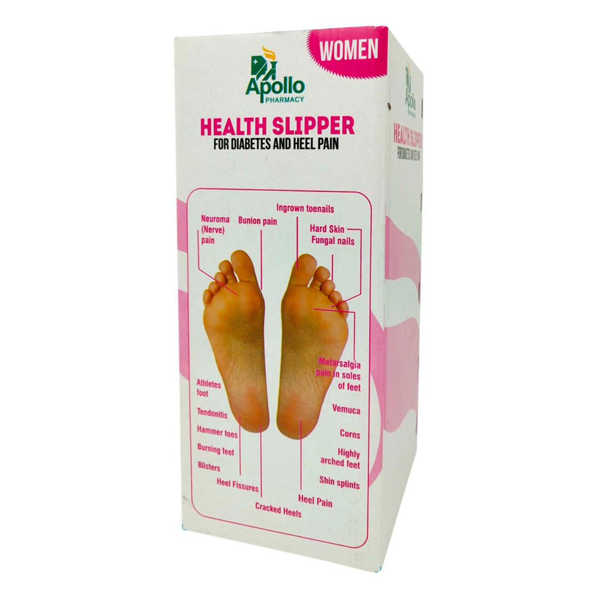 Apollo Pharmacy Diabetes & Heel Pain Health Slipper For Men, Size-11, 1 Pair, Pack of 1 Apollo Pharmacy Diabetes & Heel Pain Health Slipper For Men, Size-11, 1 Pair, Pack of 1