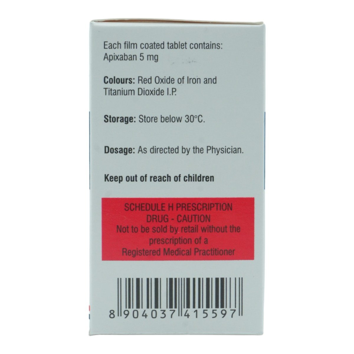 Apigat 5 Tablet 30's, Pack of 1 TABLET Apigat 5 Tablet 30's, Pack of 1 TABLET