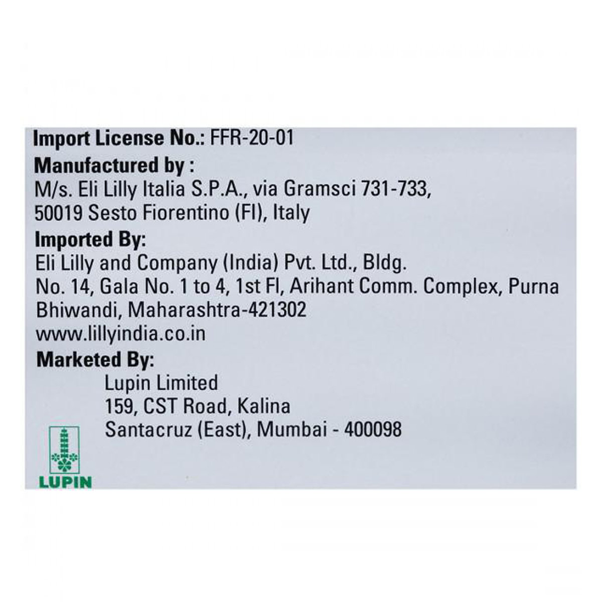 Aplevant 0.75 mg Injection 1's, Pack of 1 Injection Aplevant 0.75 mg Injection 1's, Pack of 1 Injection