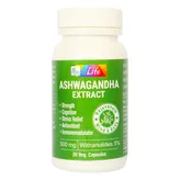 Apollo Life Ashwagandha Extract, 30 Capsules, Pack of 1