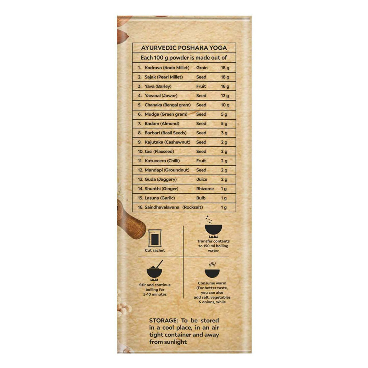 Apollo Life Multigrain Cereal Powder, 250 gm, Pack of 1 Apollo Life Multigrain Cereal Powder, 250 gm, Pack of 1