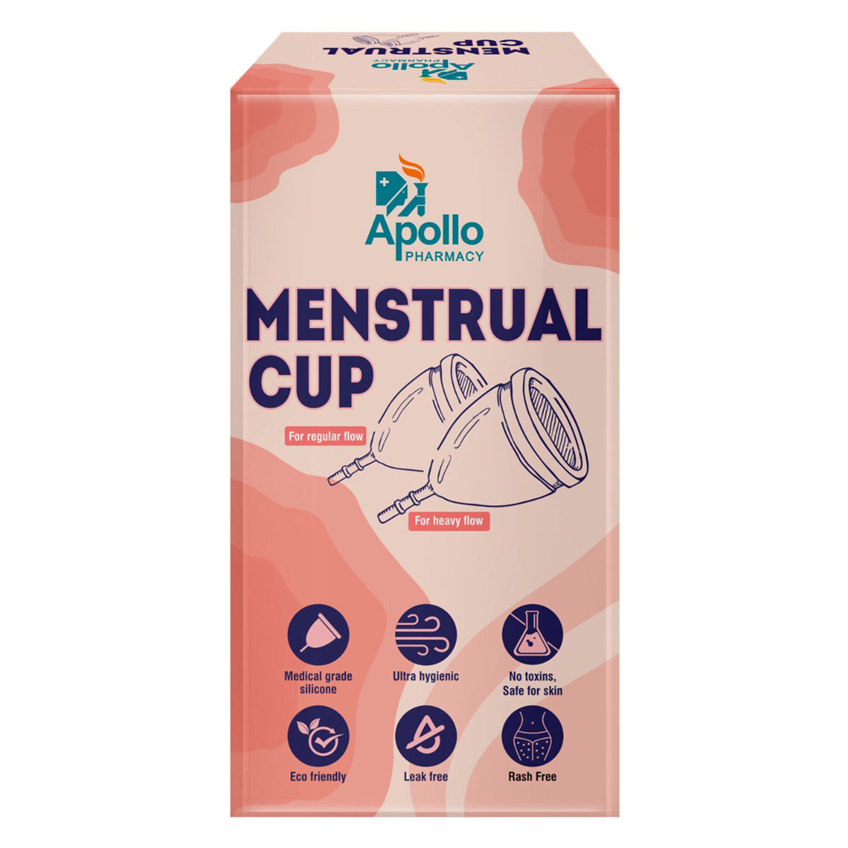 Apollo Pharmacy Menstrual Cup, 1 Kit, Pack of 1 Apollo Pharmacy Menstrual Cup, 1 Kit, Pack of 1