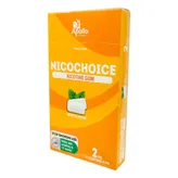 Apollo Pharmacy Nicochoice 2 mg Nicotine Gum, 10 Count, Pack of 1