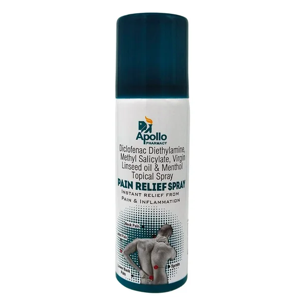 Apollo Pharmacy Pain Relief Spray, 50 ml, Pack of 1