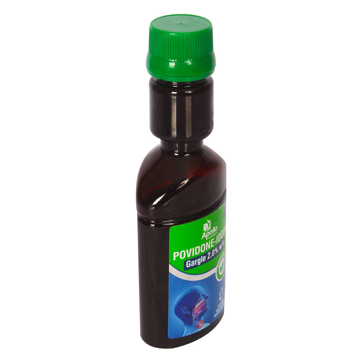 Apollo Pharmacy Povidone Iodine 2% W/V Gargle, 100 ml, Pack of 1 GARGLE Apollo Pharmacy Povidone Iodine 2% W/V Gargle, 100 ml, Pack of 1 GARGLE