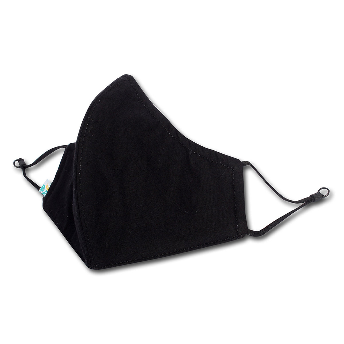 Apollo Life Reusable Face Mask 6ply, Black, 3 Count, Pack of 3 Apollo Life Reusable Face Mask 6ply, Black, 3 Count, Pack of 3