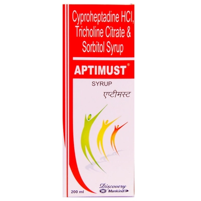 Aptimust Syrup 200 ml, Pack of 1 SYRUP