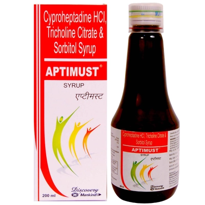 Aptimust Syrup 200 ml, Pack of 1 SYRUP