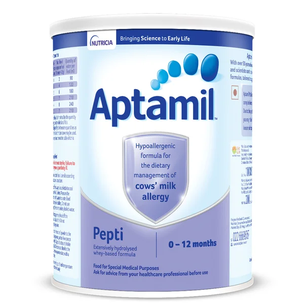 Aptamil Pepti Infant Formula Powder (0 to 12 Months), 400 gm, Pack of 1