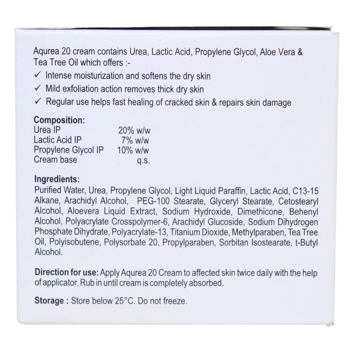 Aqurea Moisturizing Cream 100 gm, Pack of 1 Aqurea Moisturizing Cream 100 gm, Pack of 1