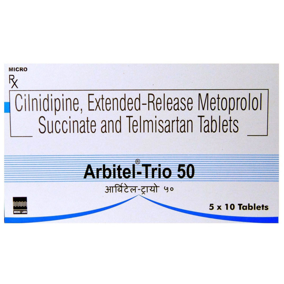 Buy Arbitel-Trio 50 Tablet 10's Online