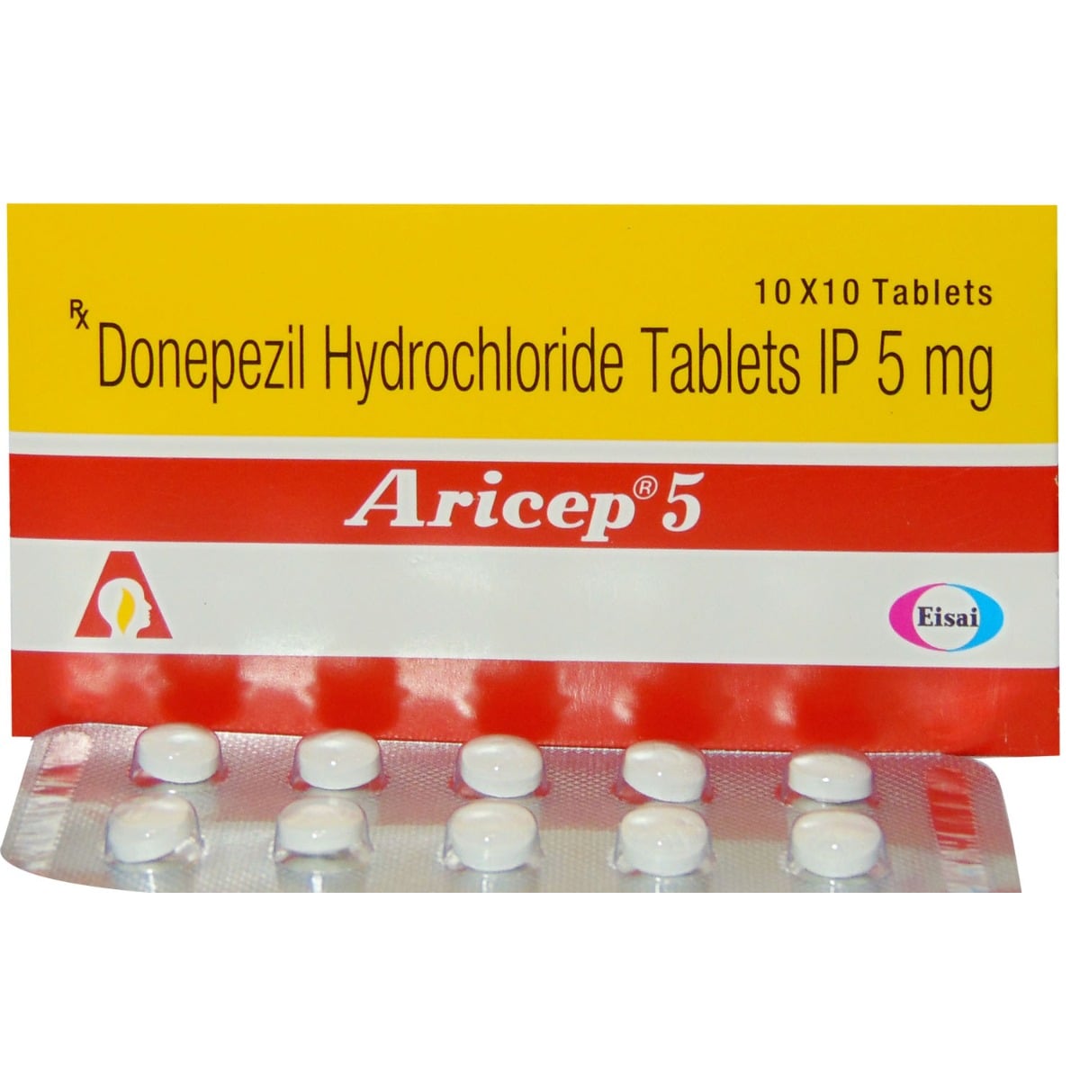 Aricep 5 Tablet 10's, Pack of 10 TABLETS Aricep 5 Tablet 10's, Pack of 10 TABLETS