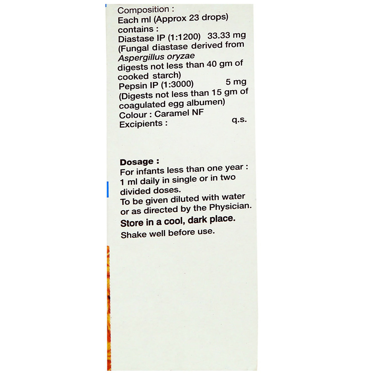 Aristozyme Drops 15 ml, Pack of 1 ORAL DROPS Aristozyme Drops 15 ml, Pack of 1 ORAL DROPS