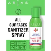 Arias Instant Advanced Sanitizer Spray, 300 ml, Pack of 1