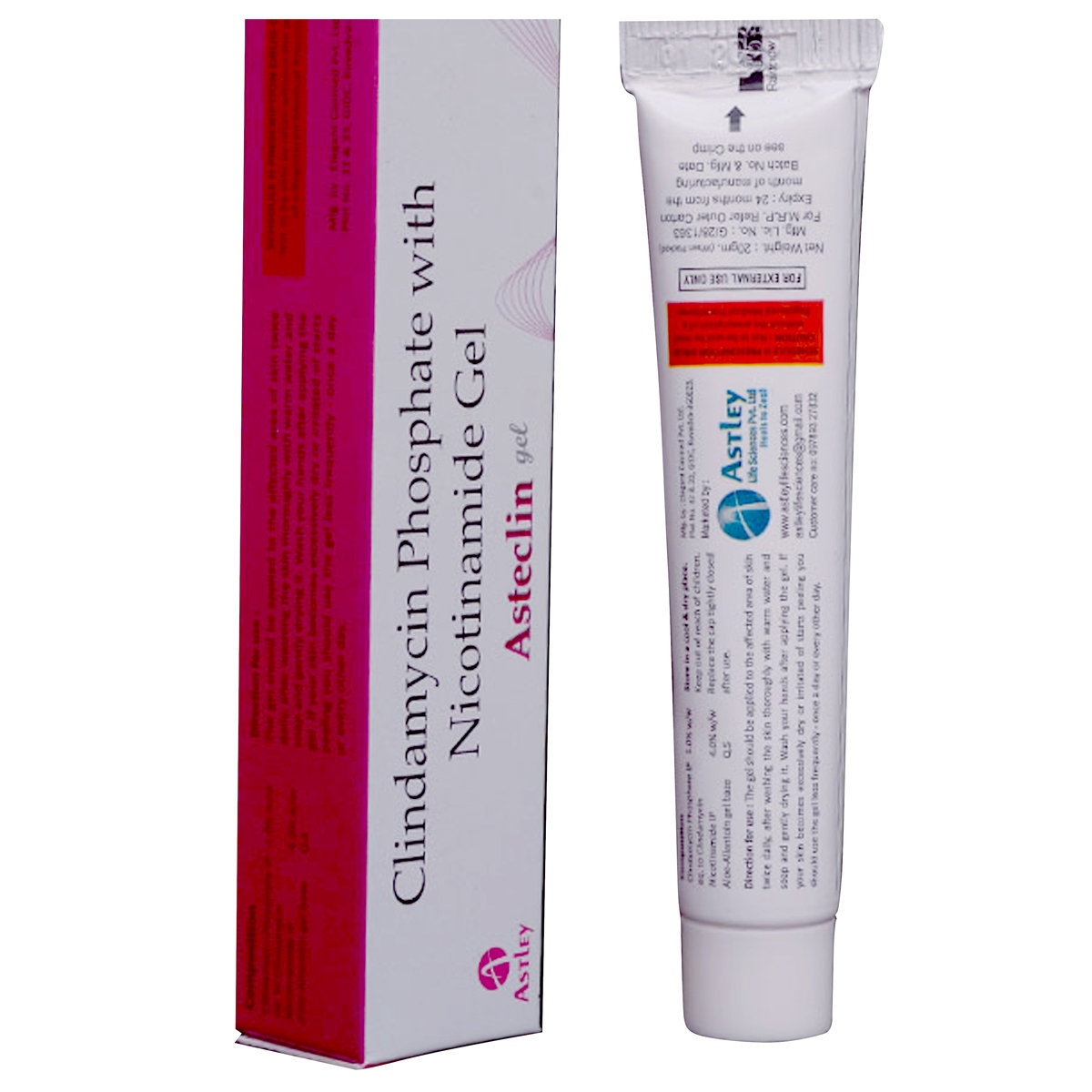 Asteclin Gel 20 gm, Pack of 1 GEL Asteclin Gel 20 gm, Pack of 1 GEL