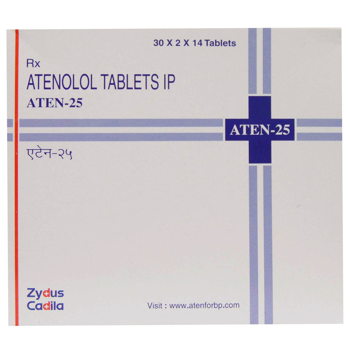Aten-25 Tablet 14's, Pack of 14 TABLETS Aten-25 Tablet 14's, Pack of 14 TABLETS
