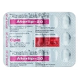 Atorlip 20 Tablet 15's