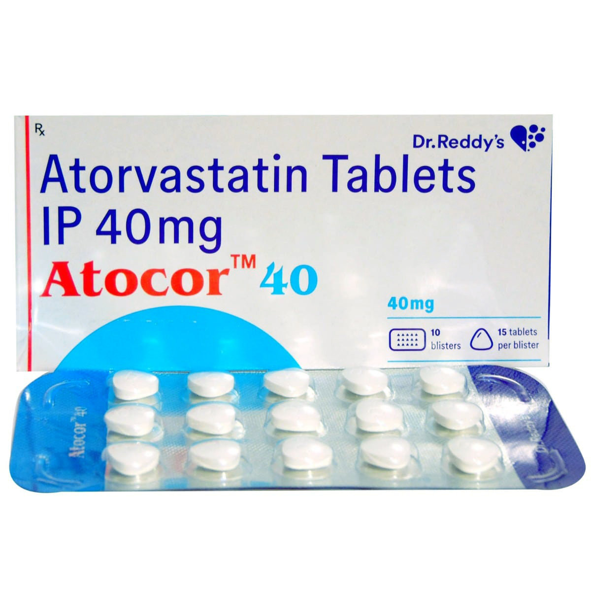 Atocor-40 Tablet 15's, Pack of 15 TABLETS Atocor-40 Tablet 15's, Pack of 15 TABLETS