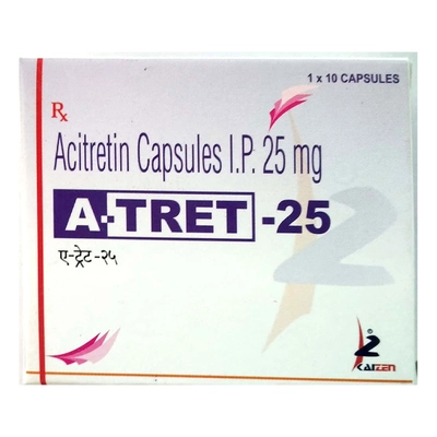 A Tret 25 mg Capsule 10's, Pack of 10 CapsuleS