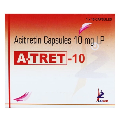 A TRET 10MG CAPSULE 10'S, Pack of 10 CAPSULES