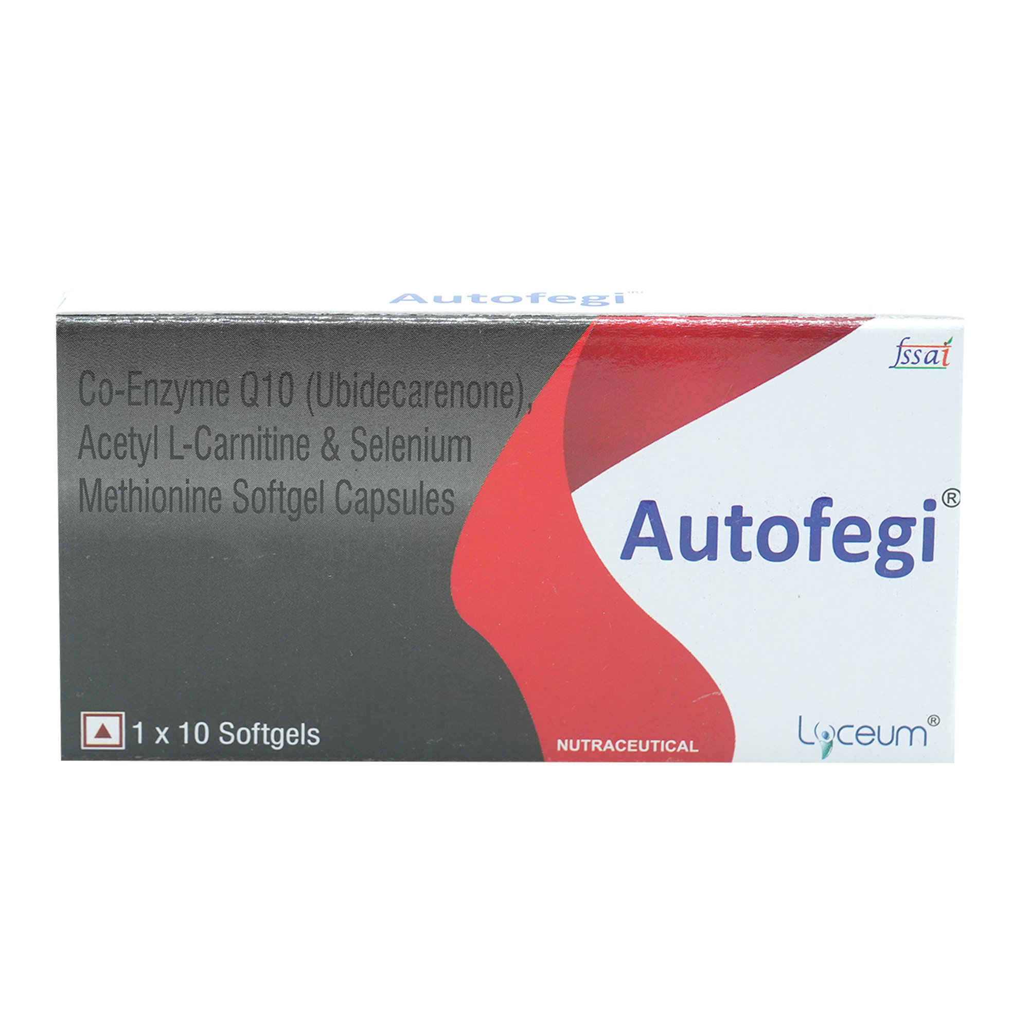 Autofegi Soft Gelatin Capsule 10's, Pack of 10 Autofegi Soft Gelatin Capsule 10's, Pack of 10