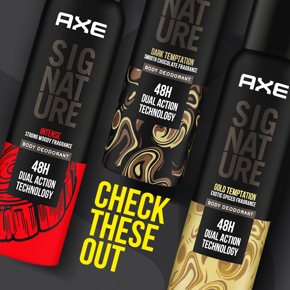 Axe Signature Mysterious No Gas Body Deodorant for Men, 154 ml, Pack of 1 Axe Signature Mysterious No Gas Body Deodorant for Men, 154 ml, Pack of 1