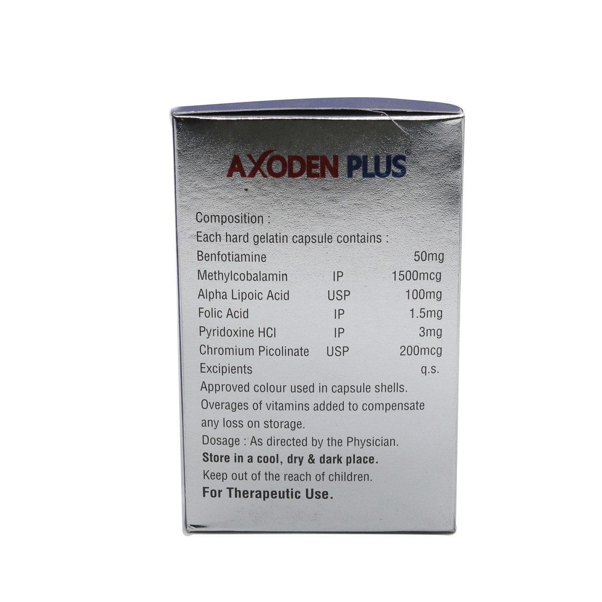 Axoden Plus Capsule 10's, Pack of 10 Axoden Plus Capsule 10's, Pack of 10