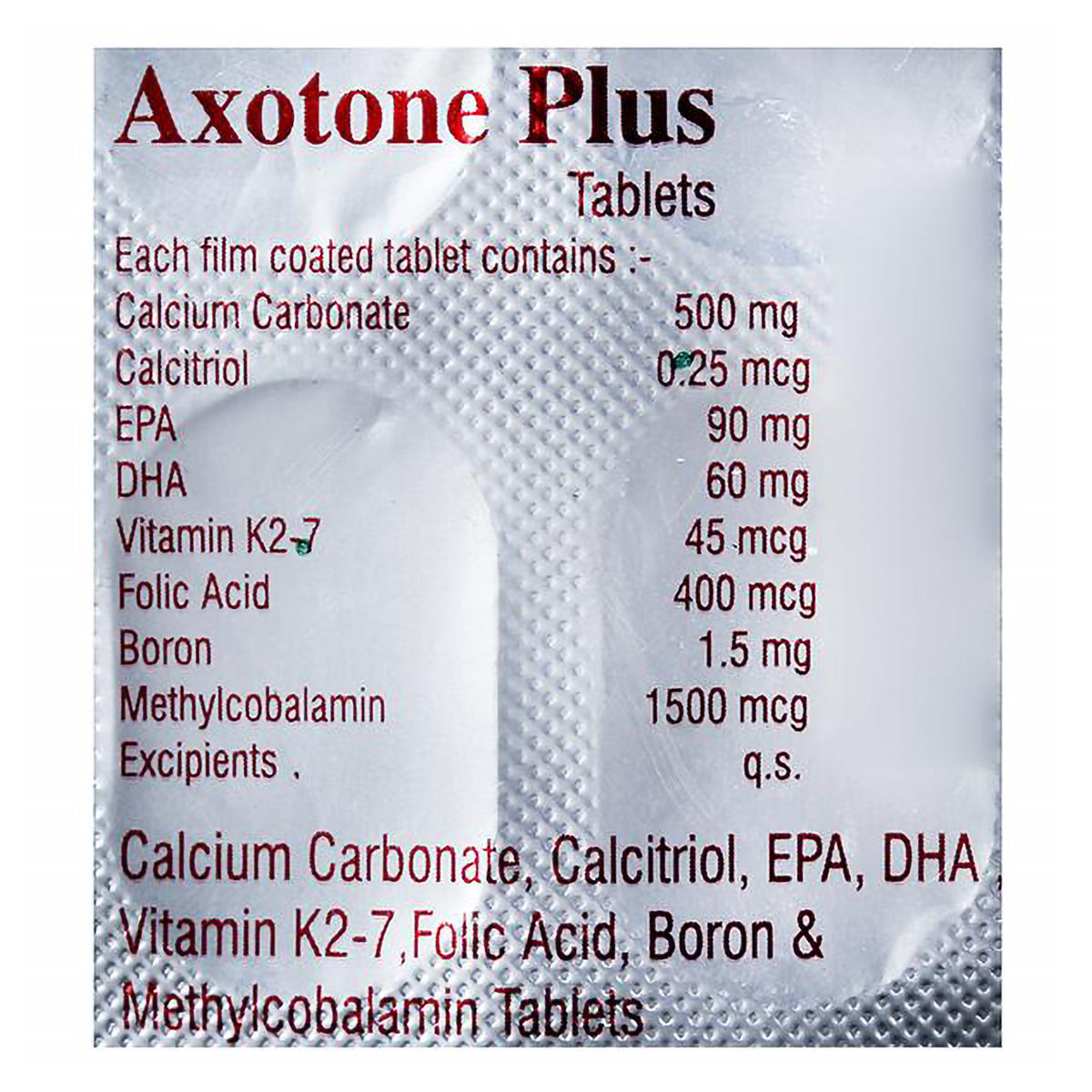 Axotone-Plus Tablet 10's, Pack of 10 Axotone-Plus Tablet 10's, Pack of 10