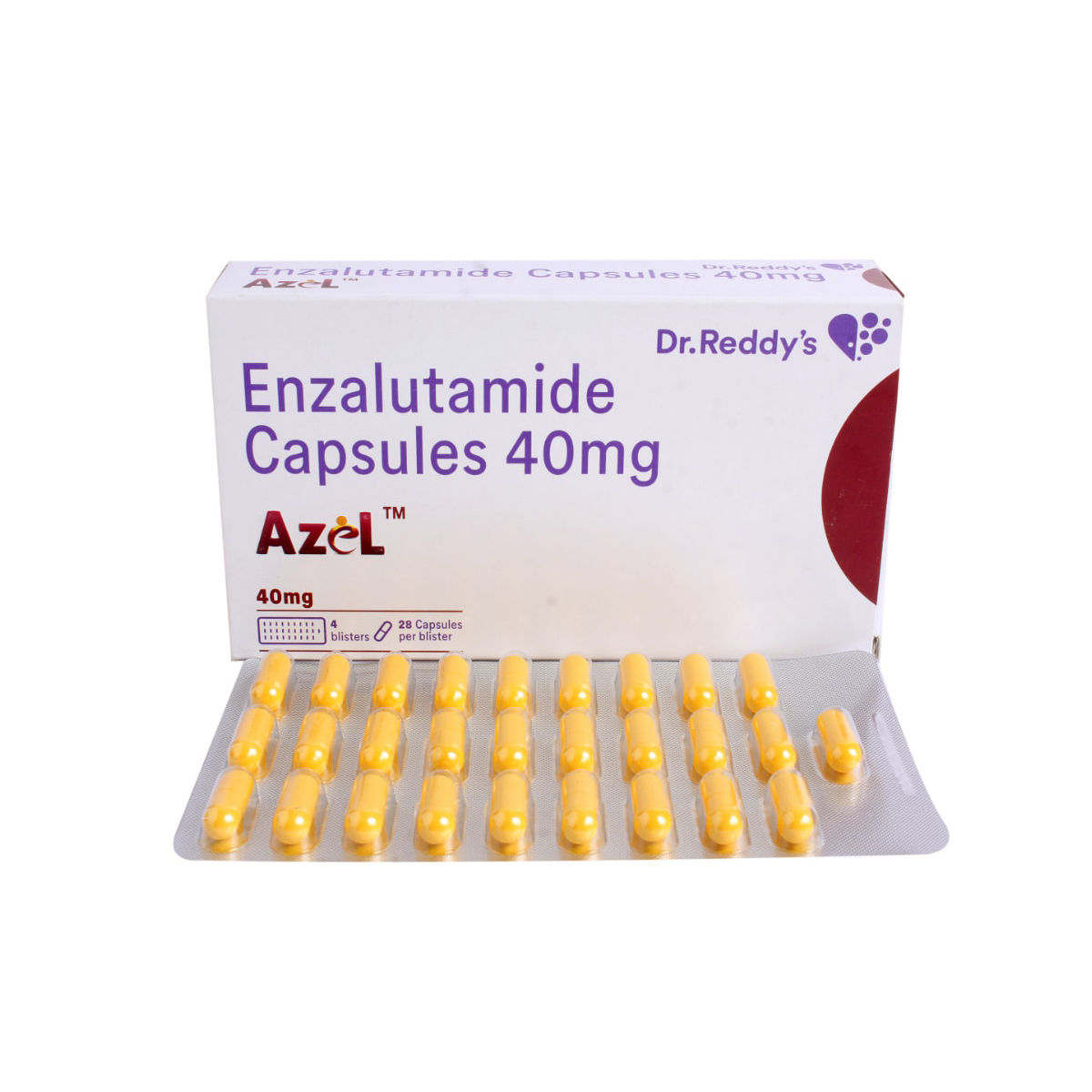 Buy AZEL 40MG CAPSULE 28'S Online