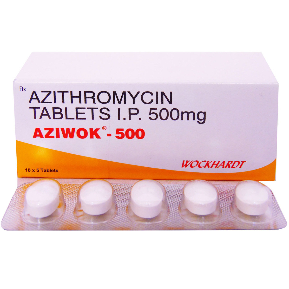 Aziwok-500 Tablet 5's, Pack of 5 TABLETS Aziwok-500 Tablet 5's, Pack of 5 TABLETS