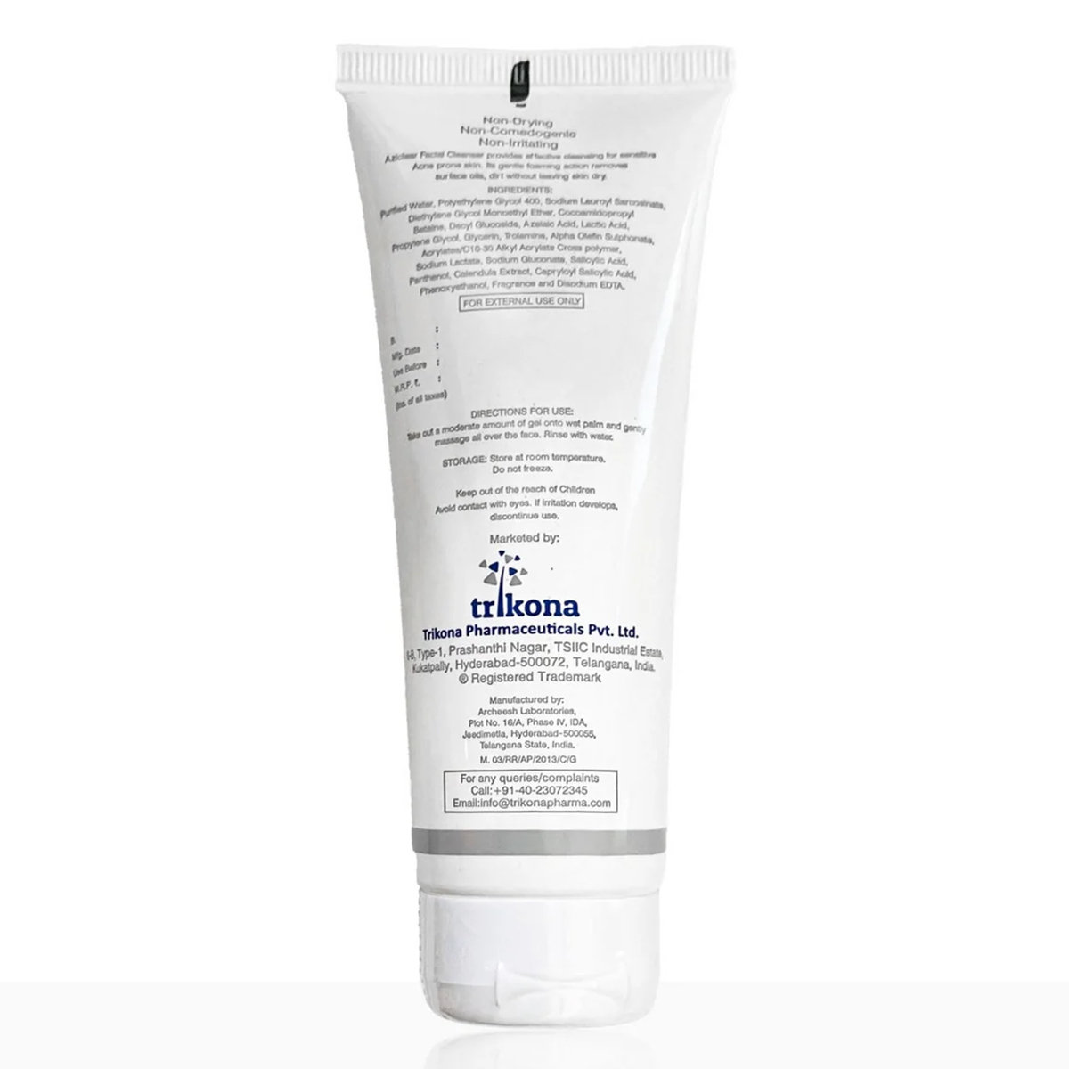 Aziclear Cleanser 100 ml, Pack of 1 Aziclear Cleanser 100 ml, Pack of 1