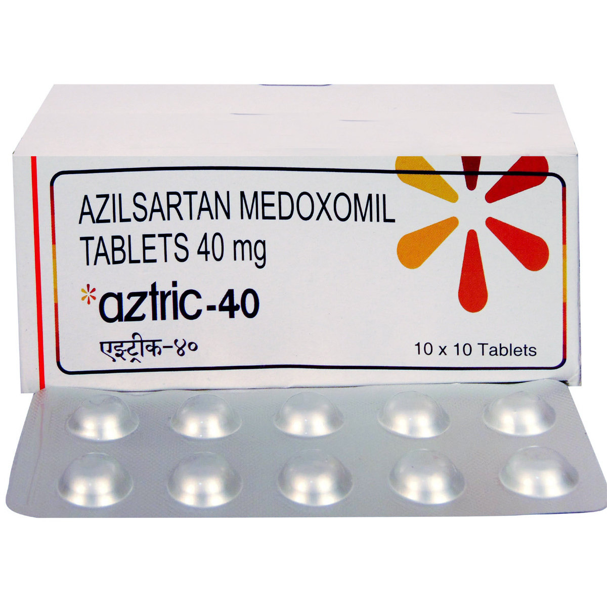 Aztric-40 Tablet 10's, Pack of 10 TABLETS Aztric-40 Tablet 10's, Pack of 10 TABLETS