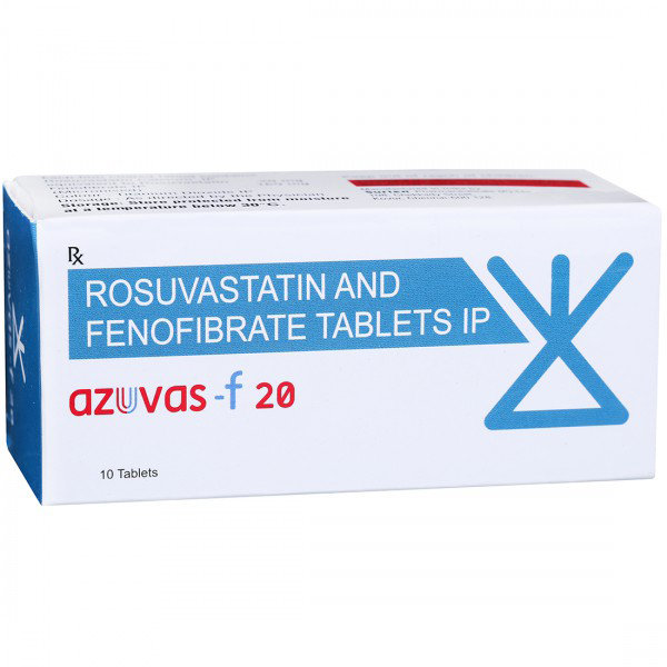 Azuvas-F 20 Tablet 10's, Pack of 10 Azuvas-F 20 Tablet 10's, Pack of 10