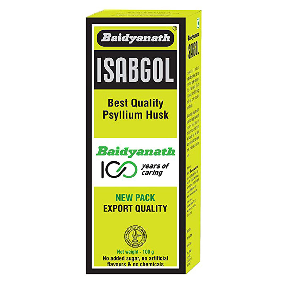 Baidyanath Isabgol Powder, 100 gm, Pack of 1 Baidyanath Isabgol Powder, 100 gm, Pack of 1