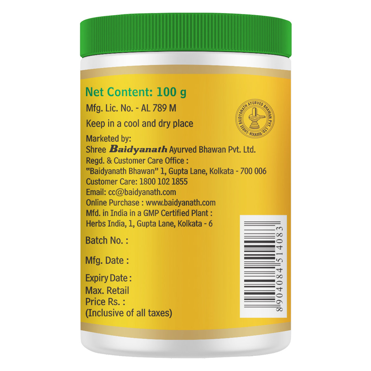 Baidyanath Amlaki Churna, 100 gm, Pack of 1 Baidyanath Amlaki Churna, 100 gm, Pack of 1