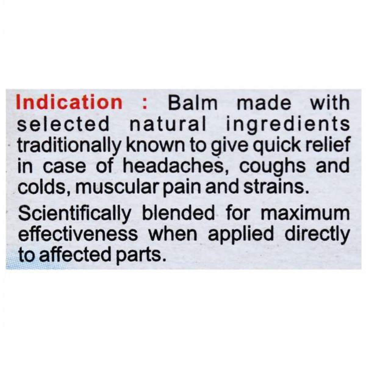 Baidyanath Balm, 10 gm, Pack of 1 Baidyanath Balm, 10 gm, Pack of 1