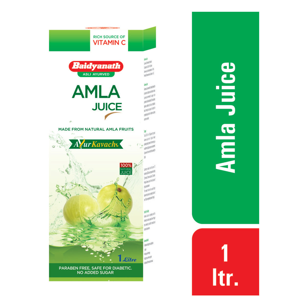 Baidyanath (Nagpur) Amla Juice, 1 Litre, Pack of 1 Baidyanath (Nagpur) Amla Juice, 1 Litre, Pack of 1