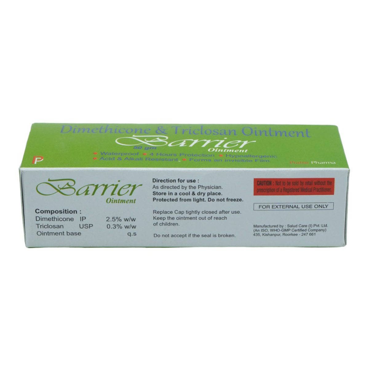 Barrier Ointment 50 gm, Pack of 1 Ointment Barrier Ointment 50 gm, Pack of 1 Ointment
