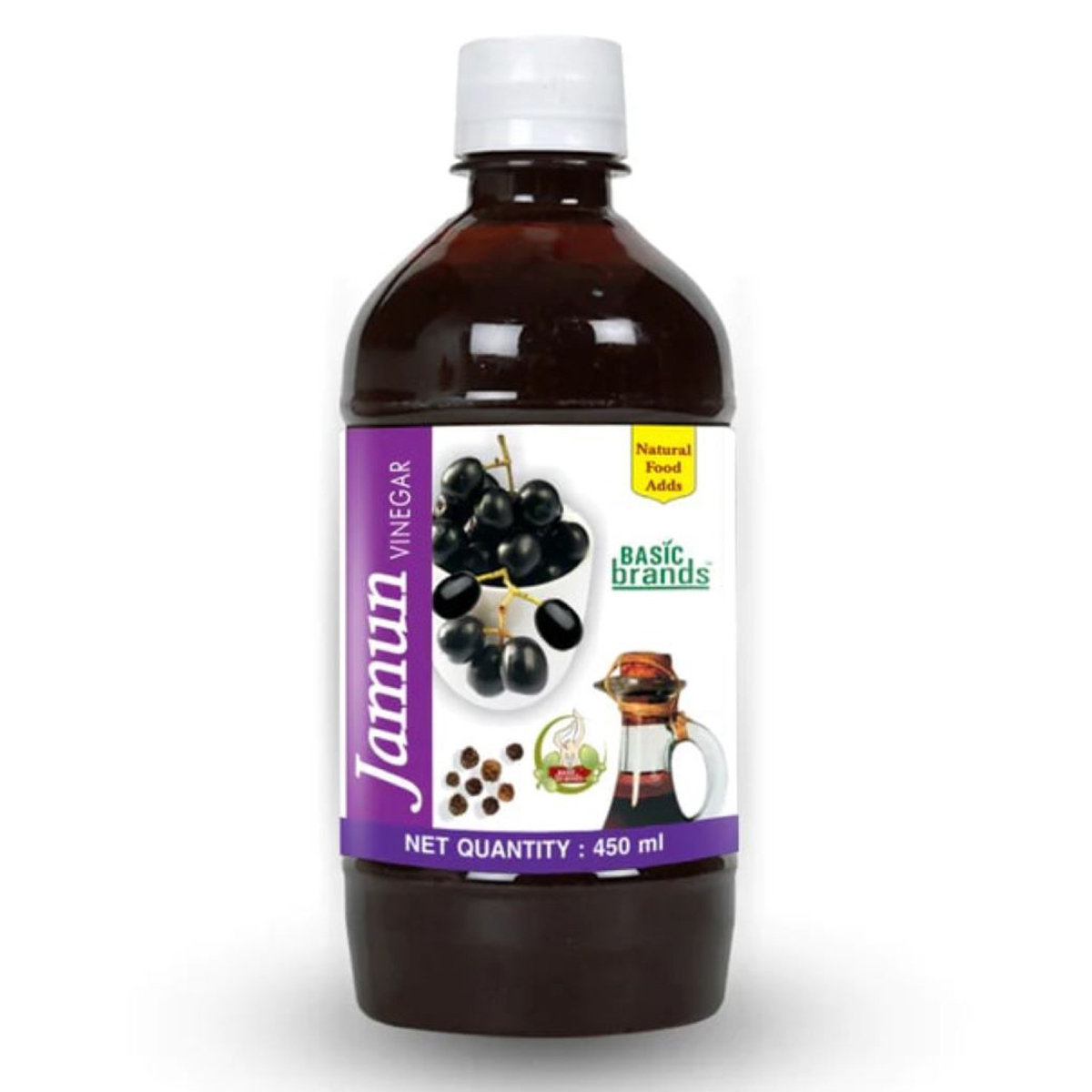 Basic Ayurveda Jamun Vinegar, 450 ml, Pack of 1 Basic Ayurveda Jamun Vinegar, 450 ml, Pack of 1