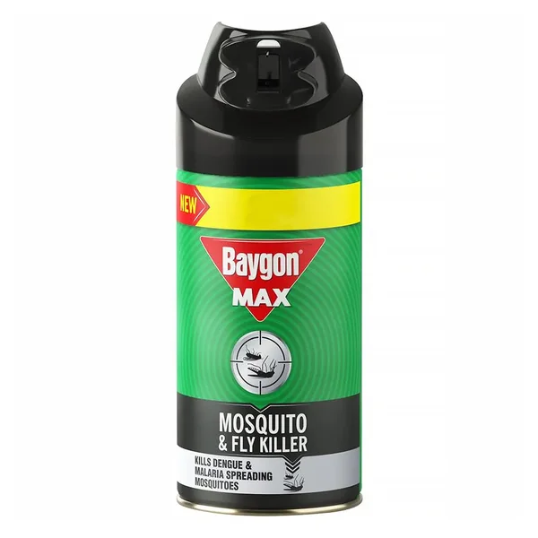 Baygon Mosquito &amp; Fly Killer Spray, 200 ml, Pack of 1