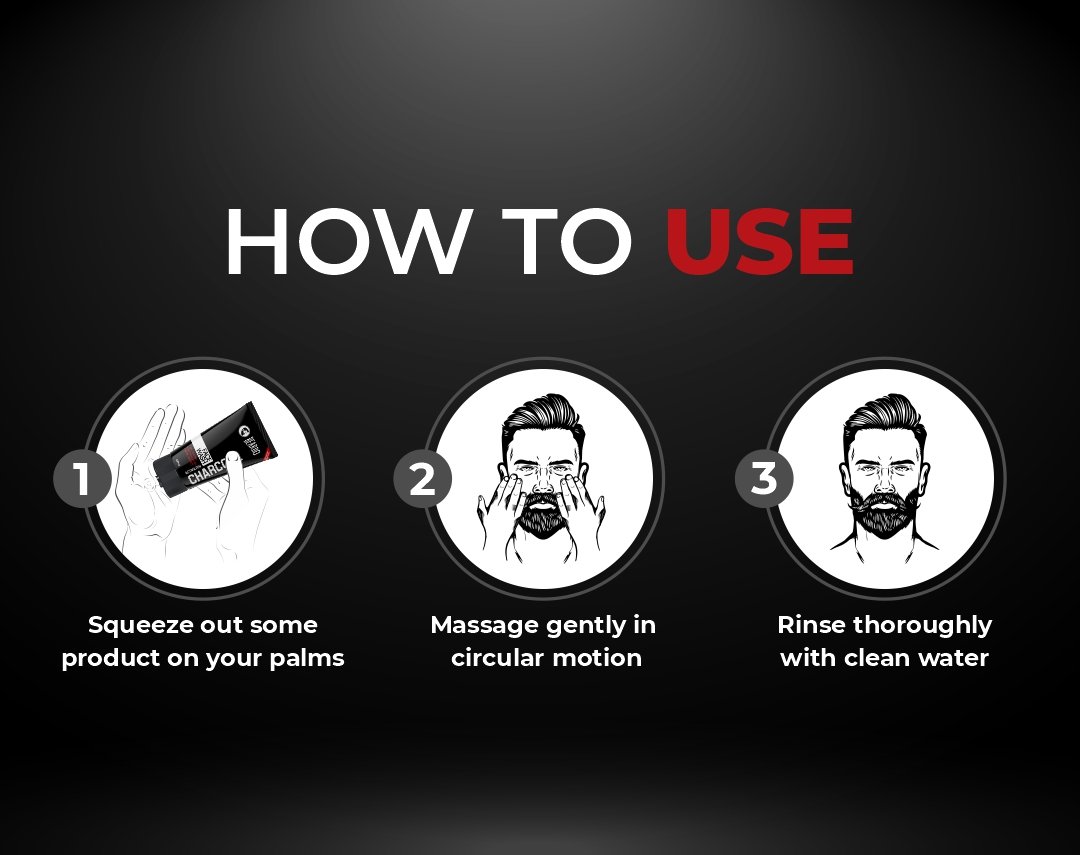 Beardo Activated Charcoal Face Wash 100 ml | Activaed Charcaol, Aloe Vera | Controls Excess Oil | Fight Acne | deeply Detoxify | For Men | For All Skin Type, Pack of 1 Beardo Activated Charcoal Face Wash 100 ml | Activaed Charcaol, Aloe Vera | Controls Excess Oil | Fight Acne | deeply Detoxify | For Men | For All Skin Type, Pack of 1
