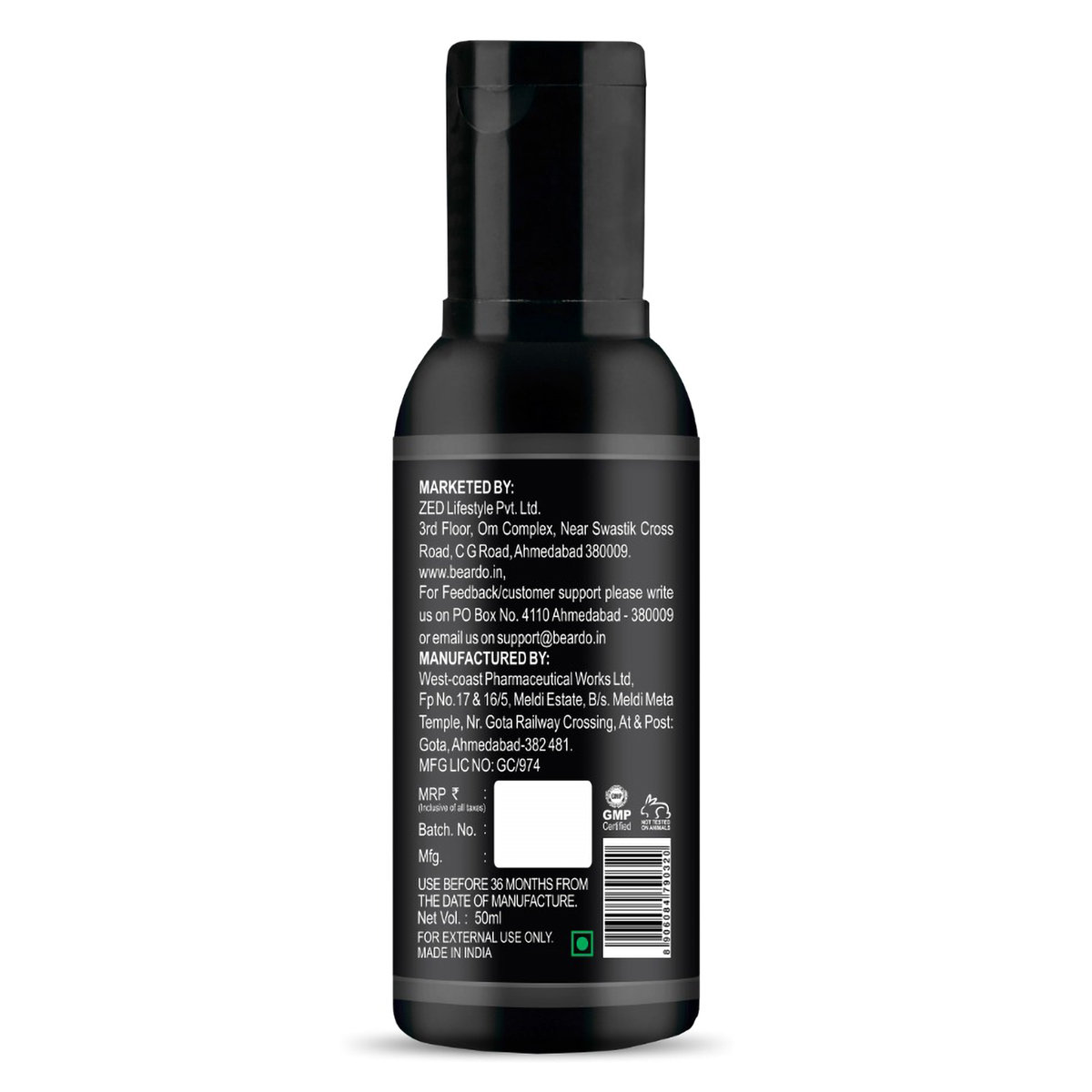 Beardo Hair Growth Oil , 50 ml, Pack of 1 Beardo Hair Growth Oil , 50 ml, Pack of 1