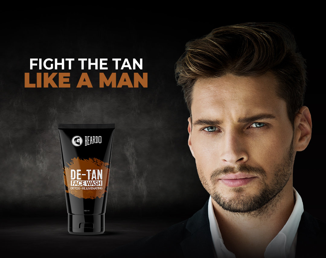 Beardo De-Tan Face Wash 100 ml | Aloe Vera & Vitamin E | Removes Tan & Dead Cells | Deeply Cleanse | Keep Skin Soft & Moisturized | For Men, Pack of 1 Beardo De-Tan Face Wash 100 ml | Aloe Vera & Vitamin E | Removes Tan & Dead Cells | Deeply Cleanse | Keep Skin Soft & Moisturized | For Men, Pack of 1