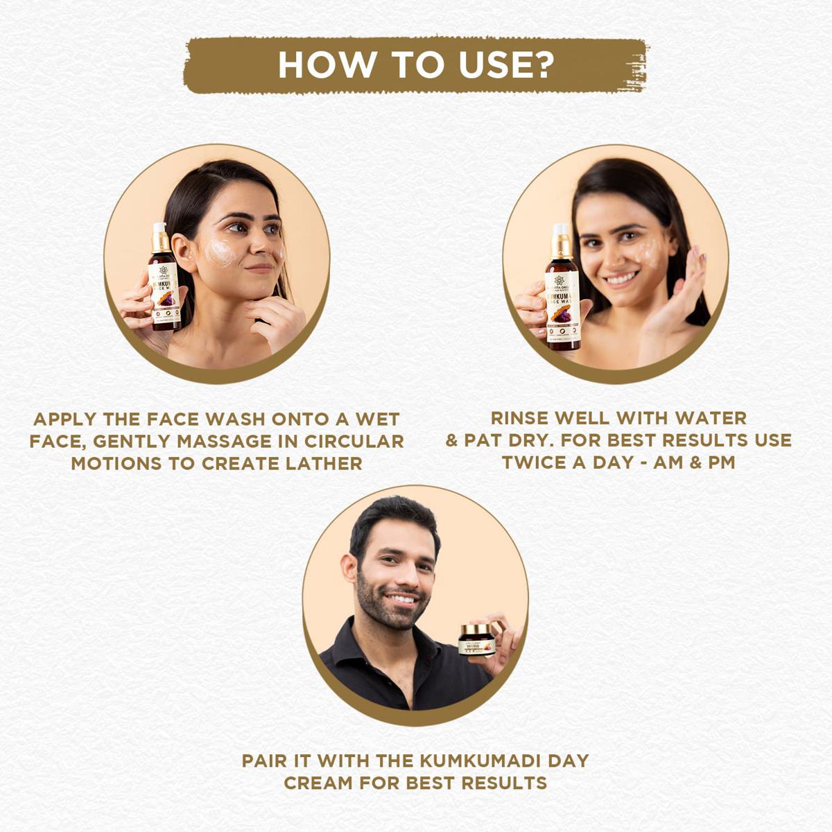 Bella Vita Kumkumadi Fw 100Ml+Day Crm 50G (Combo), Pack of 1 Bella Vita Kumkumadi Fw 100Ml+Day Crm 50G (Combo), Pack of 1