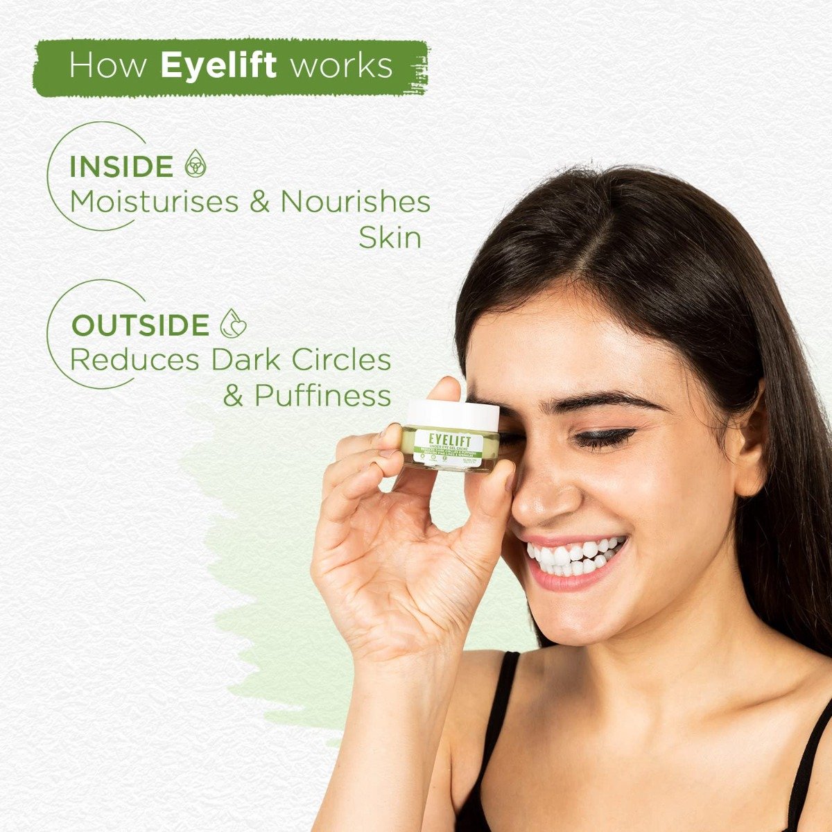 Bella Vita Organic EyeLift Under Eye Cream Gel 20 gm | Aloevera, Cucumber & Vitamin E | Reduces Dark Circles, Puffiness & Appearance Of Finelines & Wrinkles | For Men & Women | For All Skin Type, Pack of 1 Bella Vita Organic EyeLift Under Eye Cream Gel 20 gm | Aloevera, Cucumber & Vitamin E | Reduces Dark Circles, Puffiness & Appearance Of Finelines & Wrinkles | For Men & Women | For All Skin Type, Pack of 1