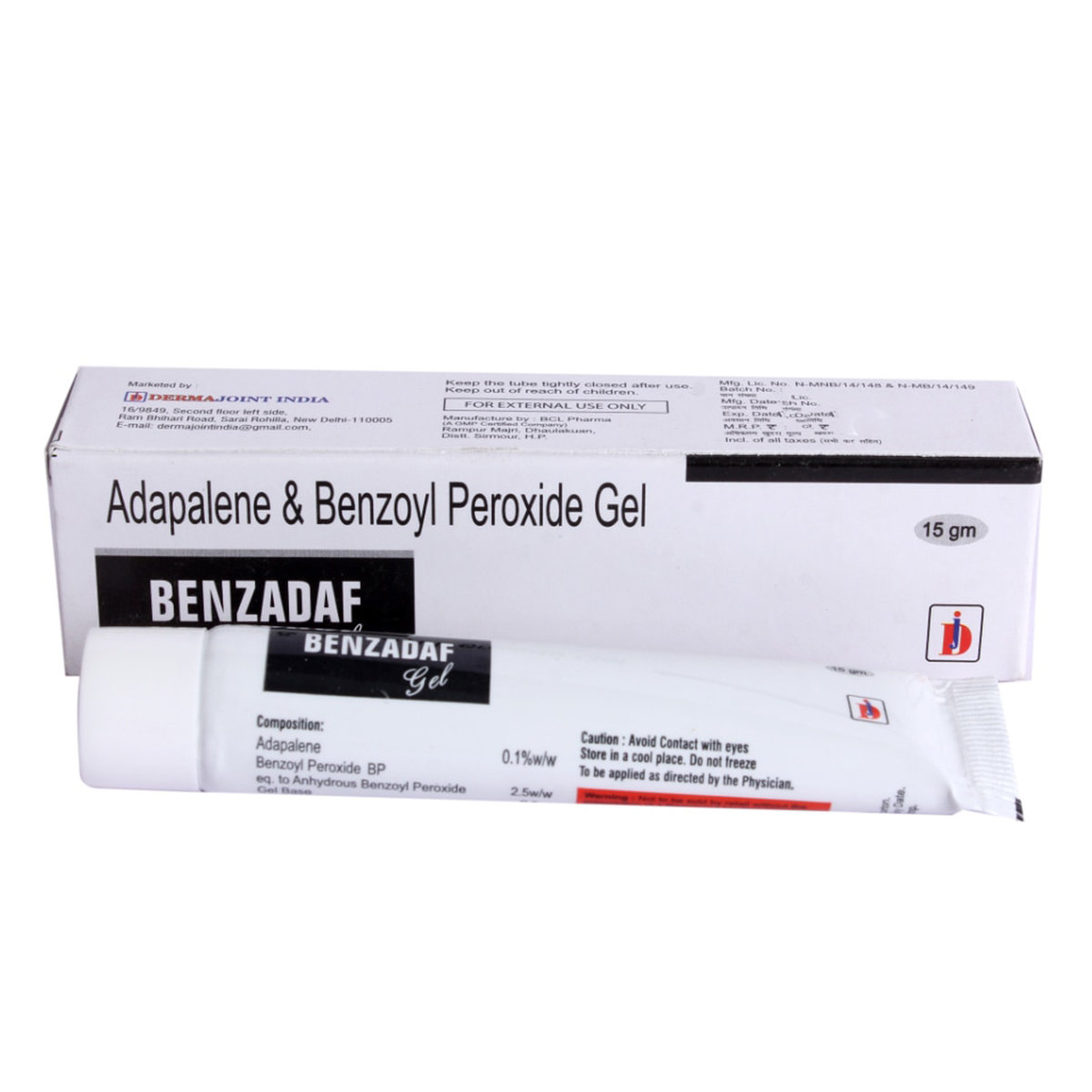 Benzadaf Gel 15 gm, Pack of 1 Gel Benzadaf Gel 15 gm, Pack of 1 Gel