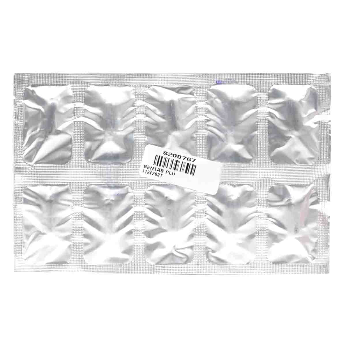 Bentab Plus Tablet 10's, Pack of 10 TabletS Bentab Plus Tablet 10's, Pack of 10 TabletS